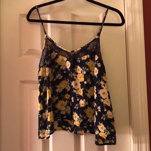 Floral tank top